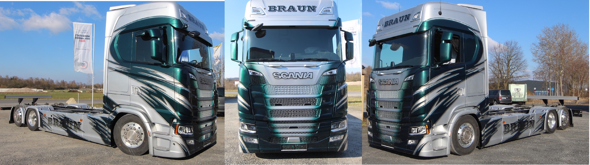 Zweifarbig Braun Zweifarbig Braun